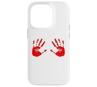 Mains de Sang Empreinte de Main sanglante Coque pour iPhone 14 Pro