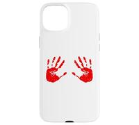 Mains de Sang Empreinte de Main sanglante Coque pour iPhone 15 Plus