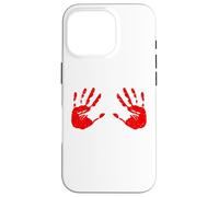 Mains de Sang Empreinte de Main sanglante Coque pour iPhone 16 Pro