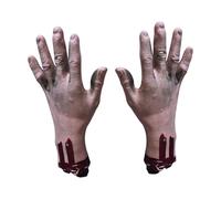 Mains d'Halloween - Halloween Hands Dead Corps Mort Décorations De La Maison Hantée, Parties Réalistes Du Corps D'Halloween | Décorations Halloween Effrayantes, Fausses Mains Pour Tables, Gabin