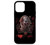 Mains Ensanglantées Halloween Costume d'horreur Clown avec Coque pour iPhone 12 Mini