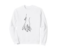 Mains Famille Mère Enfant Amour Sweatshirt
