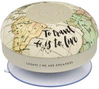 Mains Libres et Haut-Parleur Bluetoothrésistant à l'eau, 8,5 x 8 cm, en Silicone et ABS, Singing in The Shower, Microphone intégré, câble USB de Charge Inclus, Temps de Charge 1 Heure