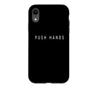 Mains poussées de Tai Chi/Instructeur de Tai Chi/Étudiants de Tai Chi Coque pour iPhone XR