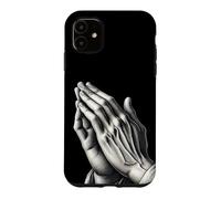 Mains priant à Dieu Religion chrétienne Foi Coque pour iPhone 11