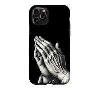 Mains priant à Dieu Religion chrétienne Foi Coque pour iPhone 11 Pro