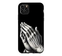 Mains priant à Dieu Religion chrétienne Foi Coque pour iPhone 11 Pro Max