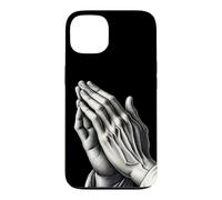 Mains priant à Dieu Religion chrétienne Foi Coque pour iPhone 13