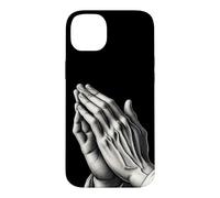 Mains priant à Dieu Religion chrétienne Foi Coque pour iPhone 14 Plus