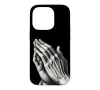Mains priant à Dieu Religion chrétienne Foi Coque pour iPhone 14 Pro