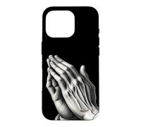 Mains priant à Dieu Religion chrétienne Foi Coque pour iPhone 16 Pro