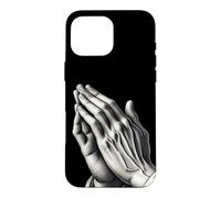 Mains priant à Dieu Religion chrétienne Foi Coque pour iPhone 16 Pro Max