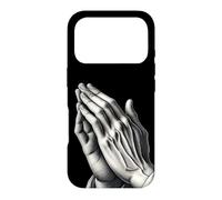 Mains priant à Dieu Religion chrétienne Foi Coque pour iPhone 17 Pro