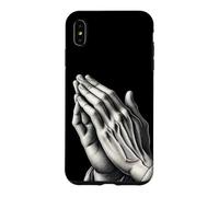 Mains priant à Dieu Religion chrétienne Foi Coque pour iPhone XS Max