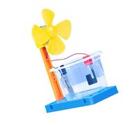 Mains sur l'eau salée - Éventail de génération d'énergie - Jouet éducatif pour enfants - Outil pédagogique pour leçon de science - Ventilateur d'eau salée