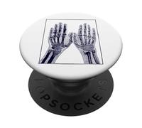 Mains X-Ray Tech Squelette Os de la Main PopSockets PopGrip Adhésif