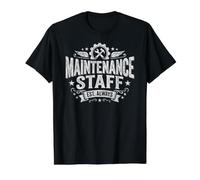 Maintenance Staff Handyman Worker T-Shirt Graphique avec Valeur