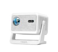 [Maintenant avec Netflix et 2600ANSI] Projecteur intelligent 4K avec WiFi et Bluetooth, mise au point automatique et serveur d'impression portable Keystone Mini projecteur avec support, home cinéma