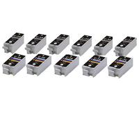 Maintenant d'encre Ltd 11 x (5 Jeux + Noir) Compatible Canon 6 x PGI-35 Noir et 5 x CLI-36 Cartouches d'encre Couleur pour Canon PIXMA iP100, IP110, Mini 260,320. Pgi-35bk & Cli-36 C