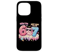 Maintenant J'Ai 6 Ans L'année Prochaine j'aurai 7 Ans Axolotl Ice Cream 67 Birthday Coque pour iPhone 14 Pro Max