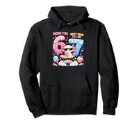 Maintenant, J'Ai 6 Ans L'année Prochaine, j'aurai 7 Ans Axolotl Ice Cream 67 Meme Bday Sweat à Capuche