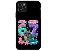 Maintenant J'Ai 6 Ans L'année Prochaine j'aurai 7 Ans Kaiju Ice Cream 67 Meme Bday Coque pour iPhone 11 Pro Max