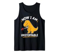 Maintenant, Je suis Un T-Rex Jaune imparable et drôle Débardeur
