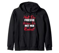 Maintenant la Fresse Wenn du mit Mir redest Sweat à Capuche