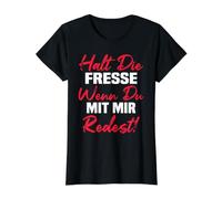 Maintenant la Fresse Wenn du mit Mir redest T-Shirt Graphique avec Valeur