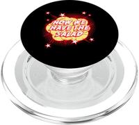 Maintenant, Nous Avons la Salade (Adage Amusant en Allemand, Anglais et Anglais) PopSockets PopGrip pour MagSafe
