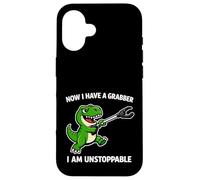 Maintenant Que J'Ai Un attrapeur, Je suis imparable T. Rex Coque pour iPhone 16