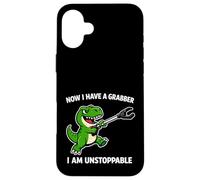 Maintenant Que J'Ai Un attrapeur, Je suis imparable T. Rex Coque pour iPhone 16 Plus