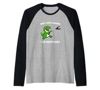 Maintenant Que J'Ai Un attrapeur, Je suis imparable T. Rex Manche Raglan
