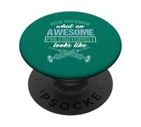 Maintenant, Vous Savez à Quoi Ressemble Un Grand phlébotomiste PopSockets PopGrip Adhésif