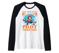 Maintenant vous savez à quoi ressemble un pilote génial Manche Raglan