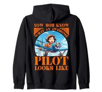 Maintenant vous savez à quoi ressemble un pilote génial Sweat à Capuche