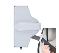 Mainteneur de Ceinture de Sécurité Voiture - Fixation pour Ceintures et Arrière | Limiteur de Bretelle en Simili Cuir, Accessoire Sécurité pour Conducteurs Adultes et Adolescents