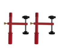 Maintenez les colliers de serrage à libération rapide pour chien avec trous de 19 mm/20 mm en aluminium, accessoires d'établi pour le travail du bois professionnel, pince réglable