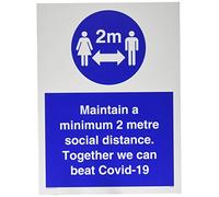 Maintenir une distance minimum de 2 mètres. Together we can beat Covid-19