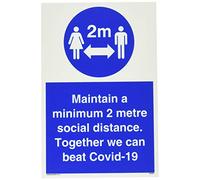 Maintenir une distance minimum de 2 mètres. Together we can beat Covid-19