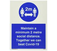Maintenir une distance minimum de 2 mètres. Together we can beat Covid-19