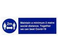 Maintenir une distance minimum de 2 mètres. Together we can beat Covid-19