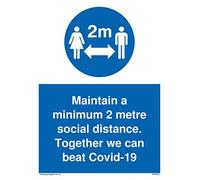 Maintenir une distance minimum de 2 mètres. Together we can beat Covid-19
