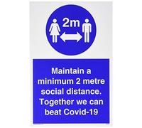 Maintenir une distance minimum de 2 mètres. Together we can beat Covid-19