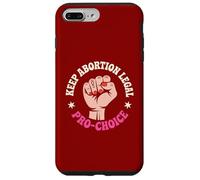 Maintien de la légalité de l'avortement : féministe Pro-Choix Coque pour iPhone 7 Plus/8 Plus