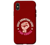 Maintien de la légalité de l'avortement : féministe Pro-Choix Coque pour iPhone X/XS