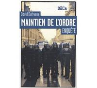 Maintien de l'ordre Enquête - David Dufresne - Hachette Litterature - broché - Essai