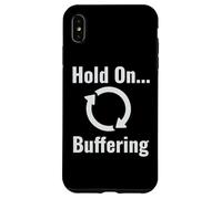 Maintien en Place, Symbole de Mise en mémoire Tampon Coque pour iPhone XS Max