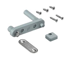 Maintien fermé magnétique - visser - gris - Push to Move - WingLine L HETTICH