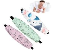 Maintien Tete Siege Auto Enfant 3 Pièces, Cale-têtes pour Sièges Auto Réglable pour Support Tête Confortable en Voiture, Cale Tete Bebe Siege Auto pour Trajets Longs et Courts